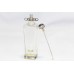Antique Collectable Glass Perfume Snuff Bottle 925 Silver Lapis Lazuli Cap - 27
